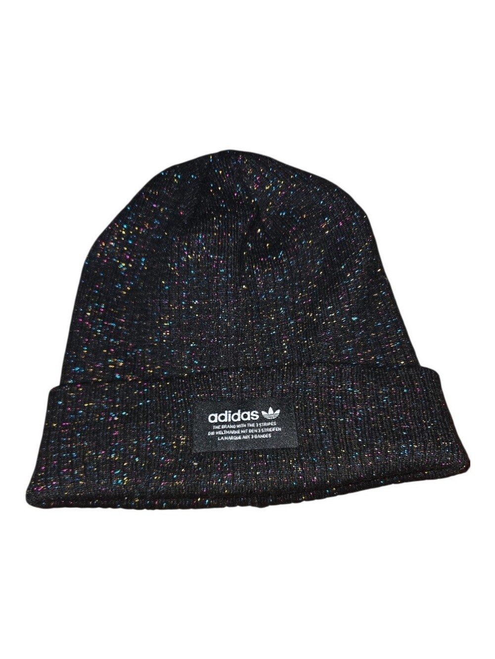 adidas Black Sparkle Knit Beanie